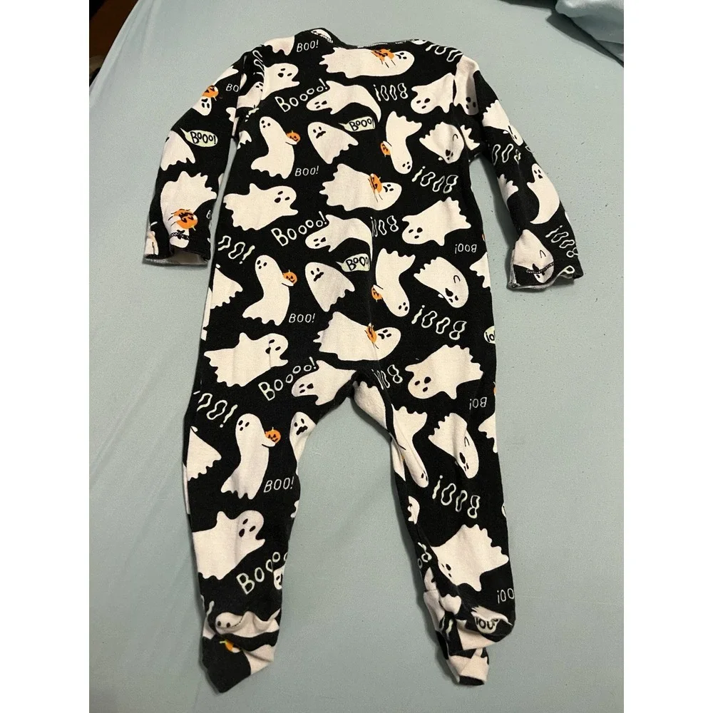 Old Navy Halloween 2-Way-Zip Sleep & Play‎ Footed One-Piece Size 6-9m